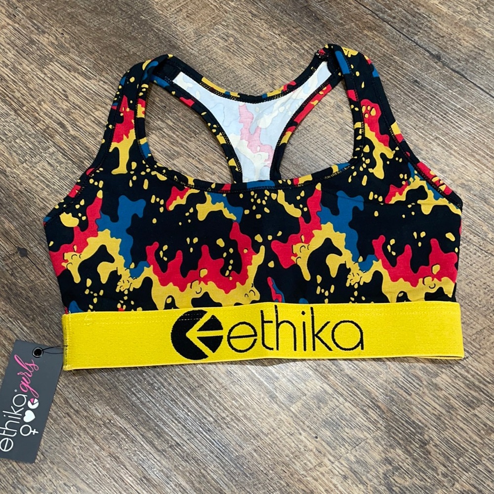 Ethika Jr Girls Sports Bra (M 8/10)